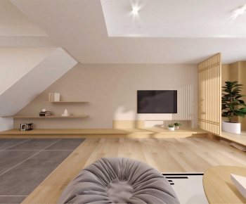 Japanese Style A Living Room-ID:216401101