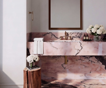 French Style Bathroom Cabinet-ID:229676965