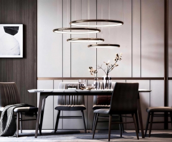 Modern Dining Table And Chairs-ID:794639641