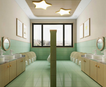 Modern Children's Restroom-ID:469672924