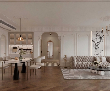 Modern A Living Room-ID:258517986