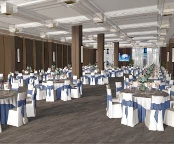 Modern Banquet Hall-ID:823682076