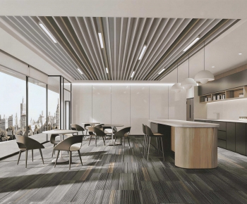 Modern Office Tea Room-ID:637537003