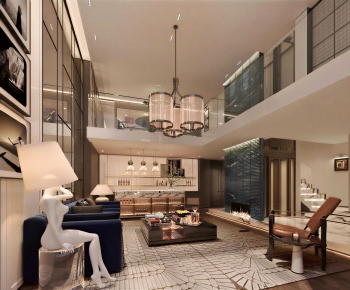 Modern A Living Room-ID:699893005