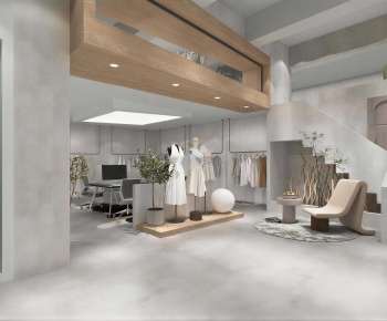 Industrial Style Clothing Store-ID:105059167