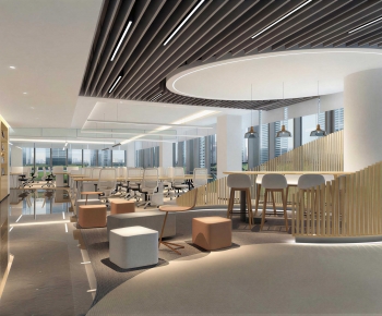 Modern Office Rest Area-ID:263093956
