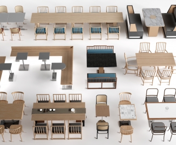 Modern Dining Table And Chairs-ID:226524114
