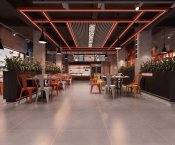 Industrial Style Restaurant-ID:246989978