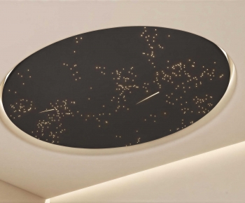 Modern Suspended Ceiling-ID:740838057