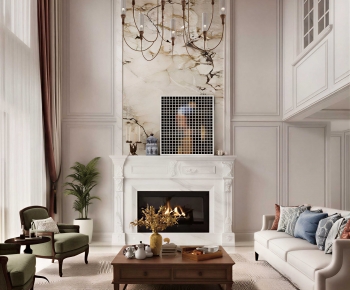 Modern A Living Room-ID:227824932