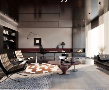 Modern Manager's Office-ID:738075979