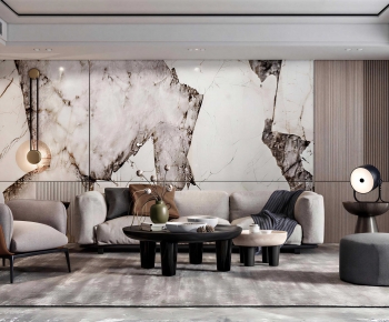 Modern A Living Room-ID:861196043