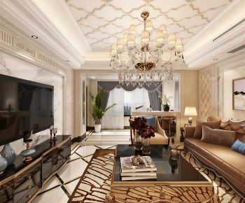 European Style A Living Room-ID:599322086