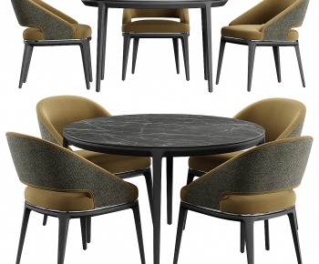 Modern Dining Table And Chairs-ID:845562934