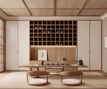 Japanese Style Tea House-ID:455911229
