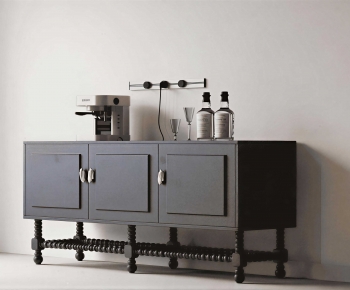 French Style Side Cabinet-ID:205638894