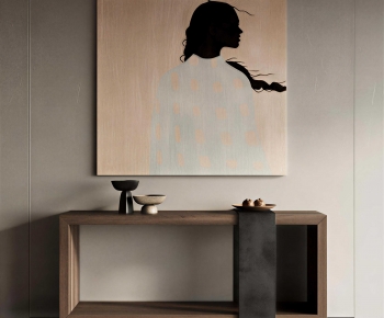 Wabi-sabi Style Console-ID:783934129