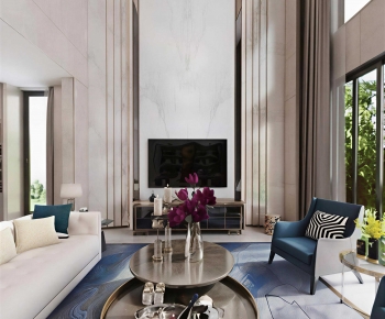 Modern A Living Room-ID:435862064
