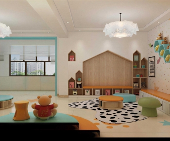 Modern Children's Playroom-ID:758837943