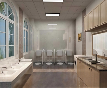 Modern Public Toilet-ID:477910045