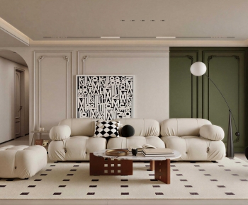 French Style A Living Room-ID:531127933
