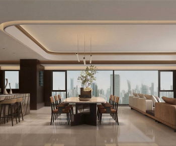 Modern Dining Room-ID:967124948