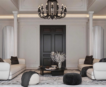Modern A Living Room-ID:146734952