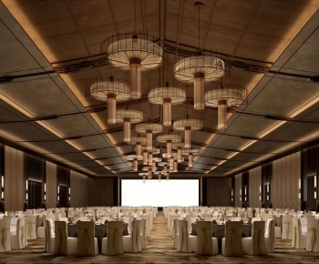 Modern Banquet Hall-ID:673748975