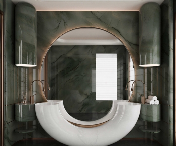 Modern Bathroom Cabinet-ID:986397988