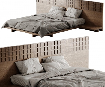 Modern Double Bed-ID:767307046