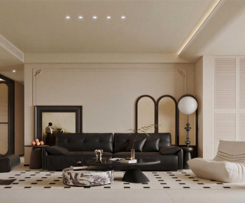 Modern A Living Room-ID:855905064
