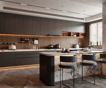 Modern Open Kitchen-ID:596980099