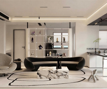 Modern A Living Room-ID:151310923