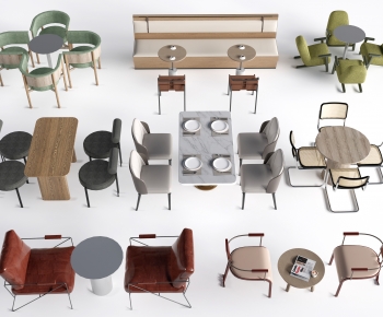 Modern Dining Table And Chairs-ID:789180994