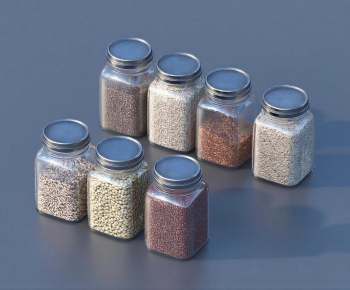 Modern Seasoning Jar-ID:102940085