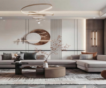 Modern A Living Room-ID:592060166