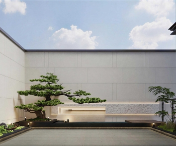 New Chinese Style Courtyard/landscape-ID:833385948