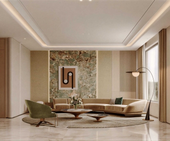Modern A Living Room-ID:393059022