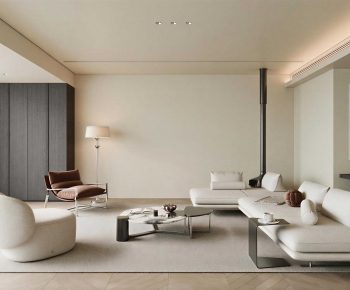 Modern A Living Room-ID:874418978