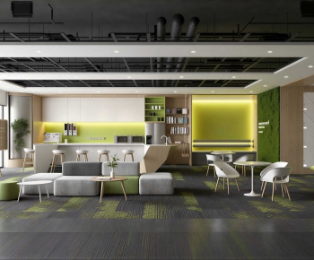 Modern Office Rest Area-ID:747957942