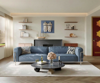 Modern A Living Room-ID:780483015