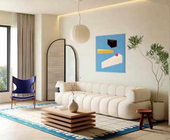 Modern A Living Room-ID:896055942