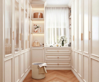 French Style Clothes Storage Area-ID:316041958