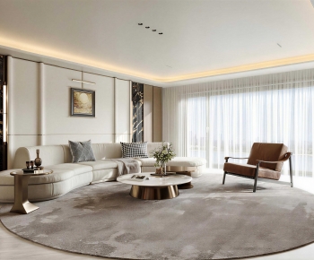 Modern A Living Room-ID:942980052