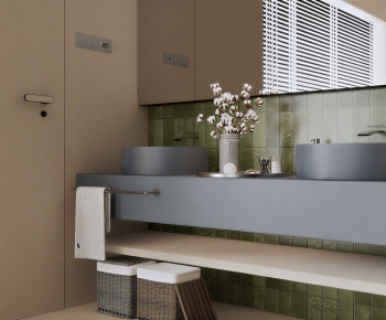 Modern Bathroom Cabinet-ID:840380297