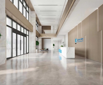 Modern Office Reception Desk-ID:138735064