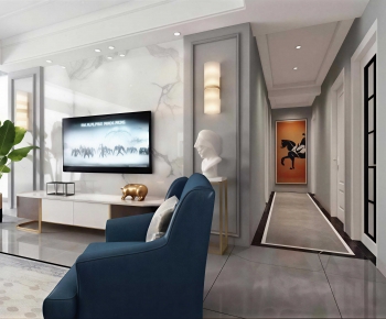 Modern A Living Room-ID:656580928
