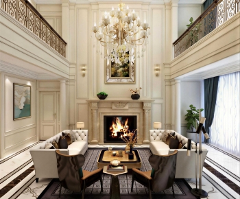American Style A Living Room-ID:526047954