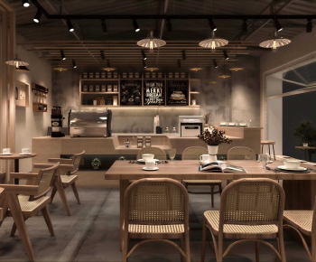 Industrial Style Cafe-ID:679843901