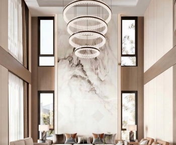 Modern A Living Room-ID:494930039